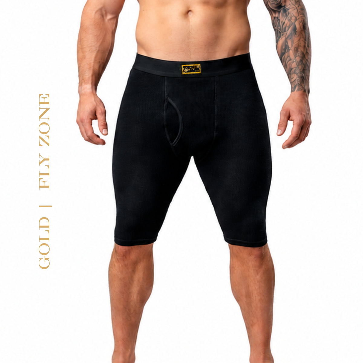GOLD | Fly Zone Waffle-Knit Thermal Underwear – Sir Short John