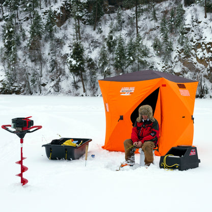 GOLD Fly Zone thermal underwear shorts for ice fishing and cold weather