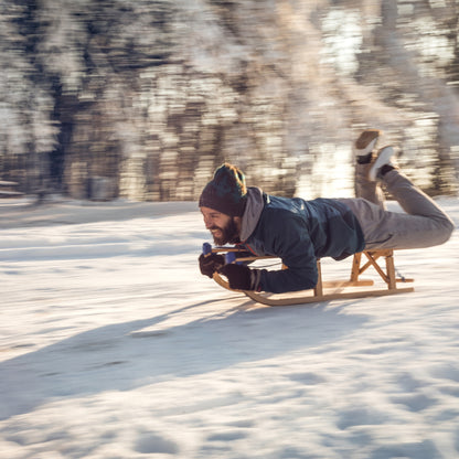 GOLD Fly Zone thermal underwear shorts for sledding and outdoor winter activities